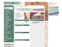 Tablet Screenshot of amsterdam.ixpat.com